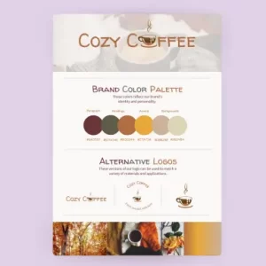 Fall Inspired Canva Branding Kit Template