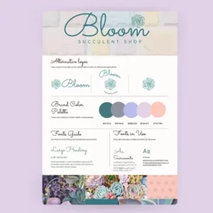 Nature Inspired Canva Branding Kit Template